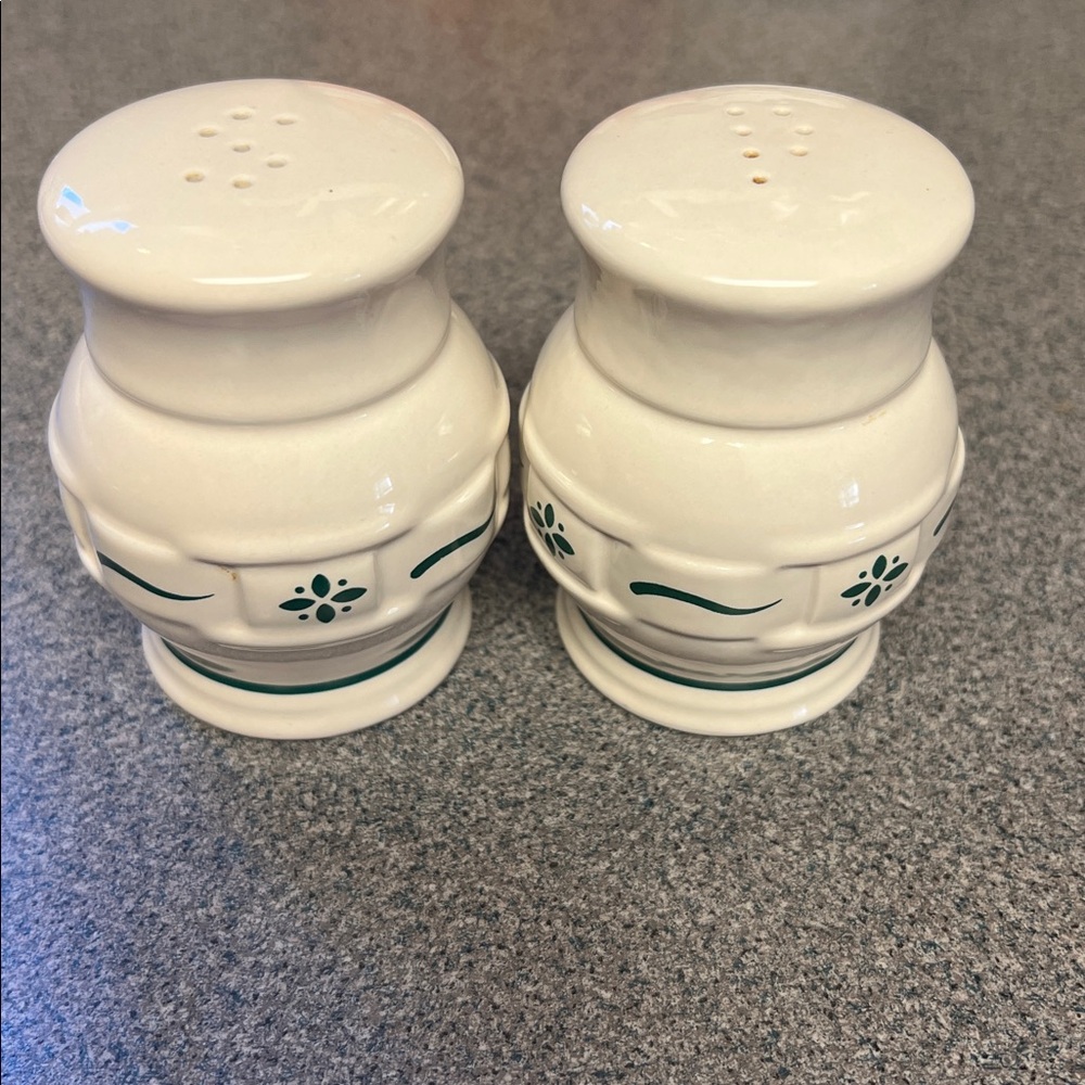 Longaberger Woven Traditions Salt and Pepper Shaker